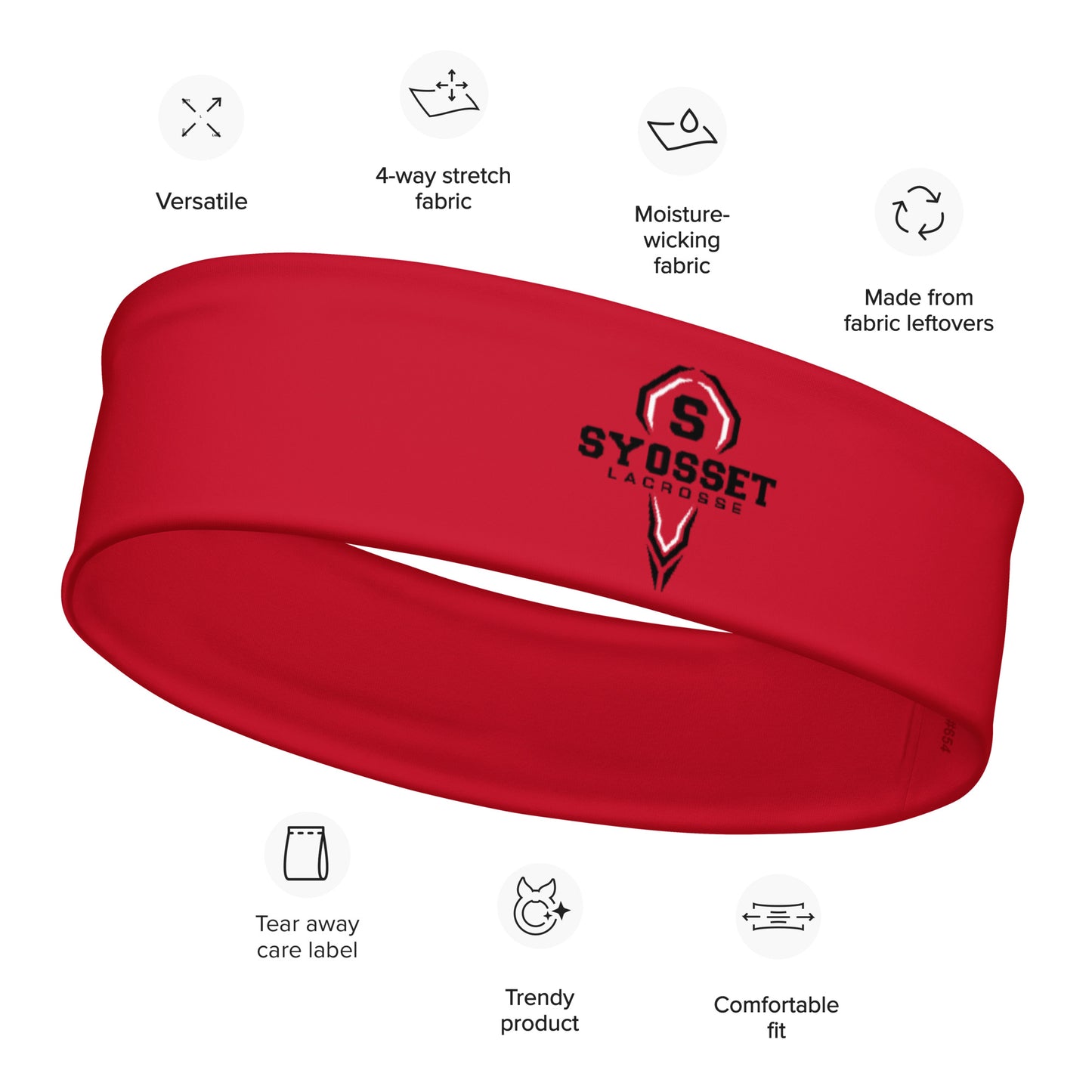 Syosset Lacrosse Stretch Headband