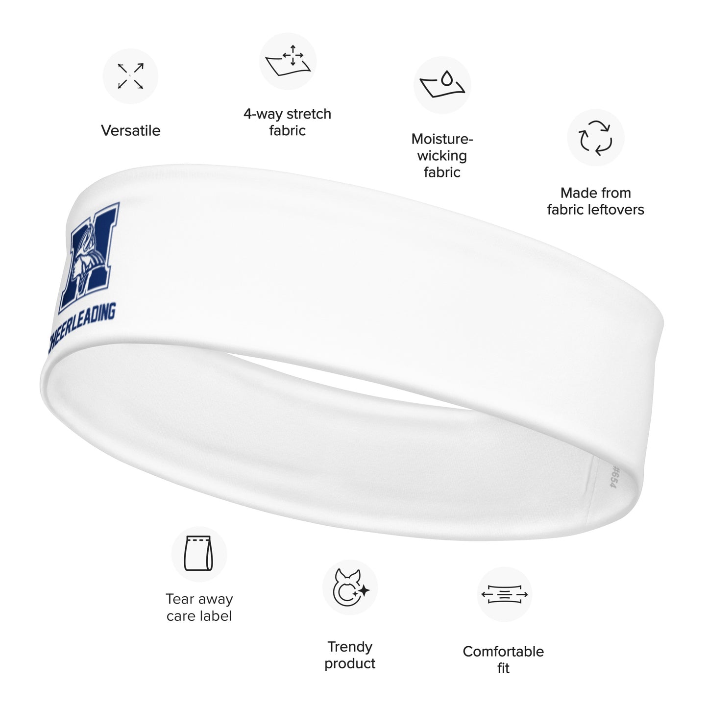 Maclay Cheer Stretch Headband - Personalized
