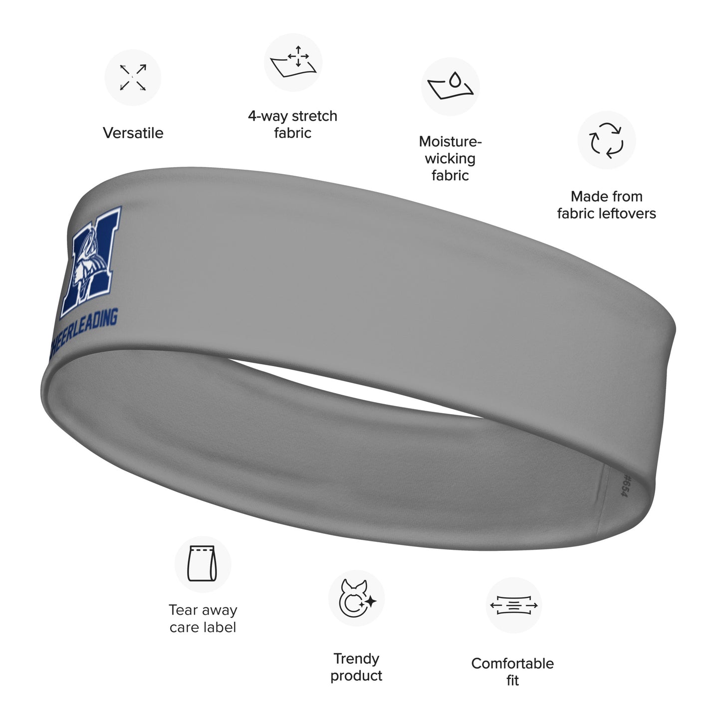 Maclay Cheer Stretch Headband - Personalized