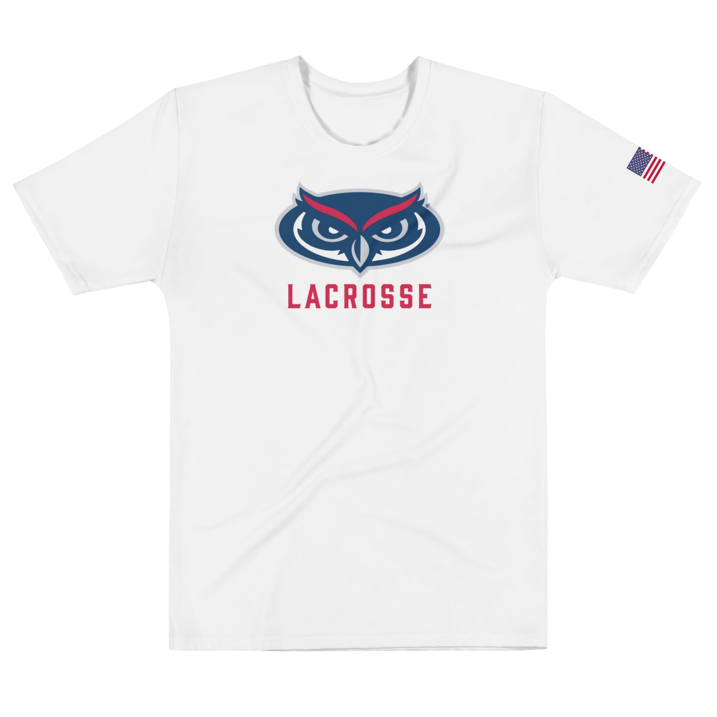 Adult FAU Lacrosse Premium Performance T-Shirt