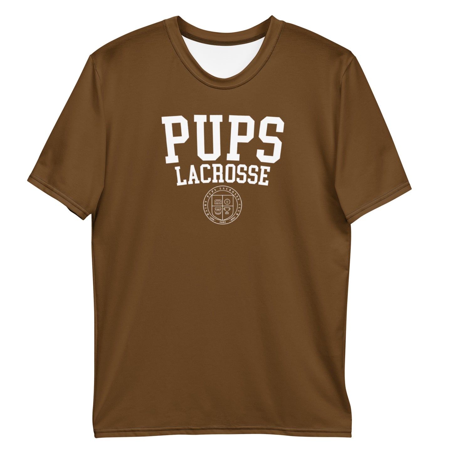 Adult Pups Lacrosse Premium T-shirt
