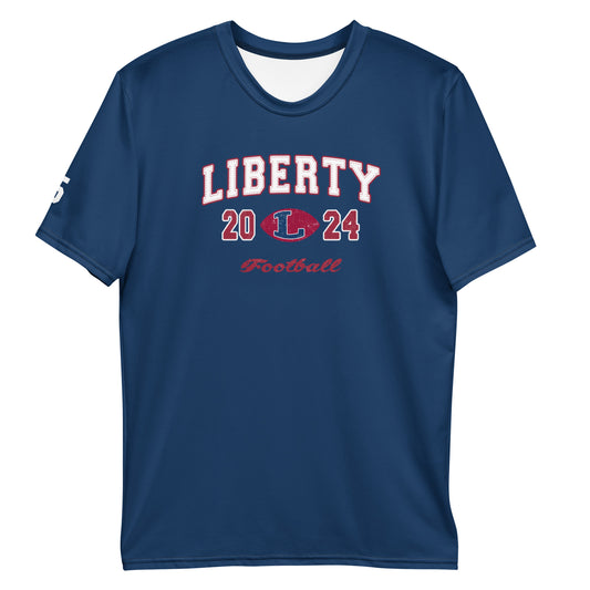 Adult Liberty Football Premium Performance Shirt - Personalized