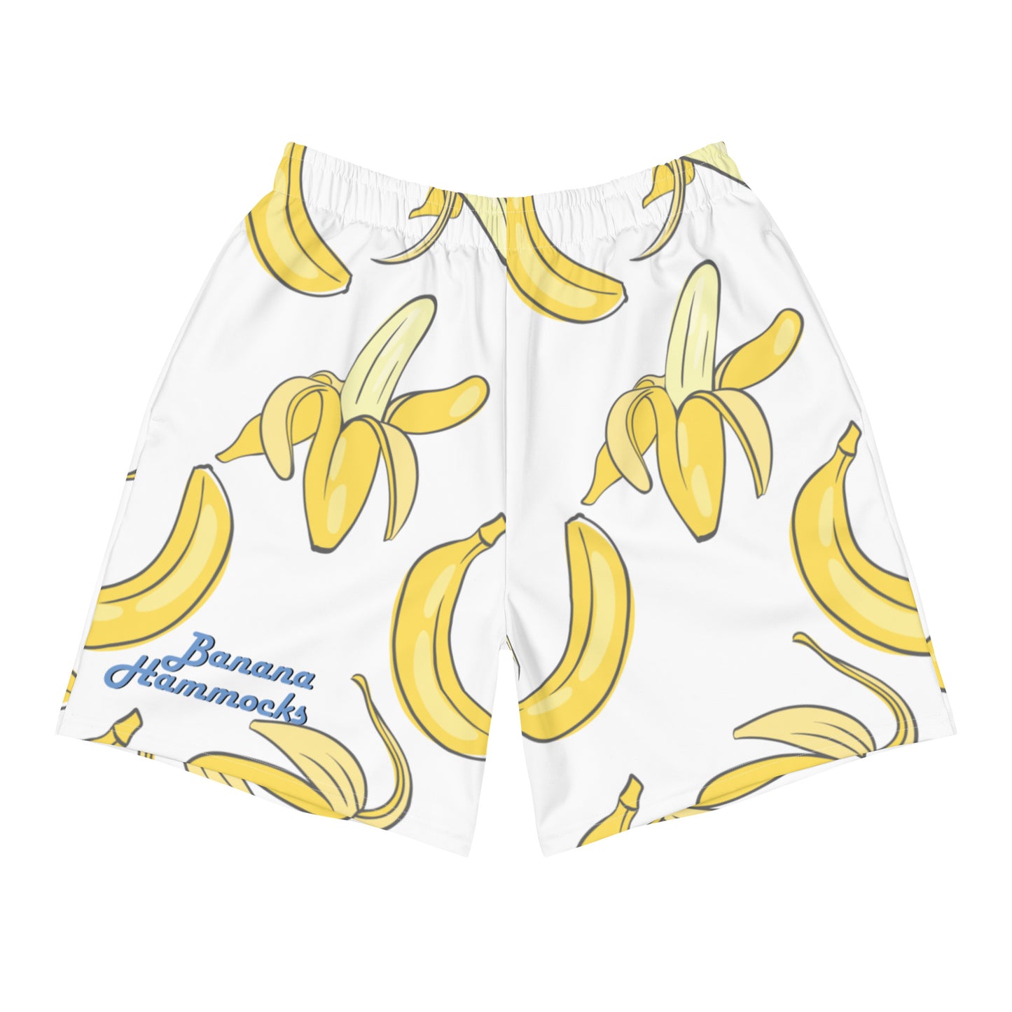 Adult Banana Hammocks Pocketed Athletic Shorts