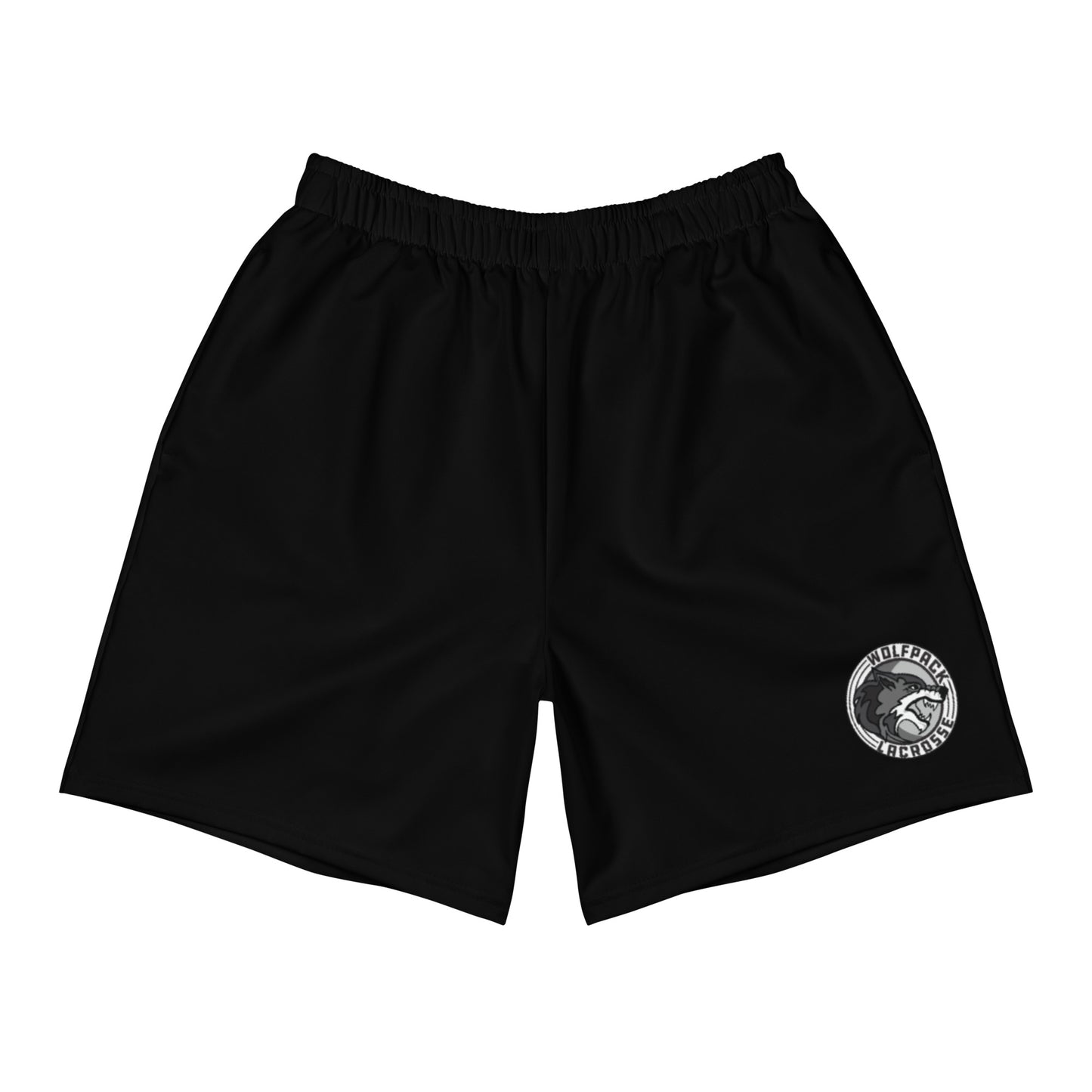 Adult Wolfpack Lacrosse Pocketed Athletic Shorts