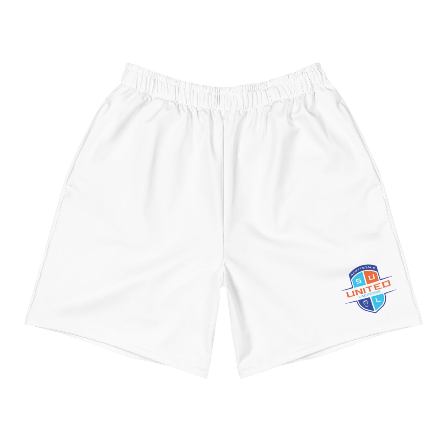 Adult/Youth United Lacrosse Club Athletic Shorts - White