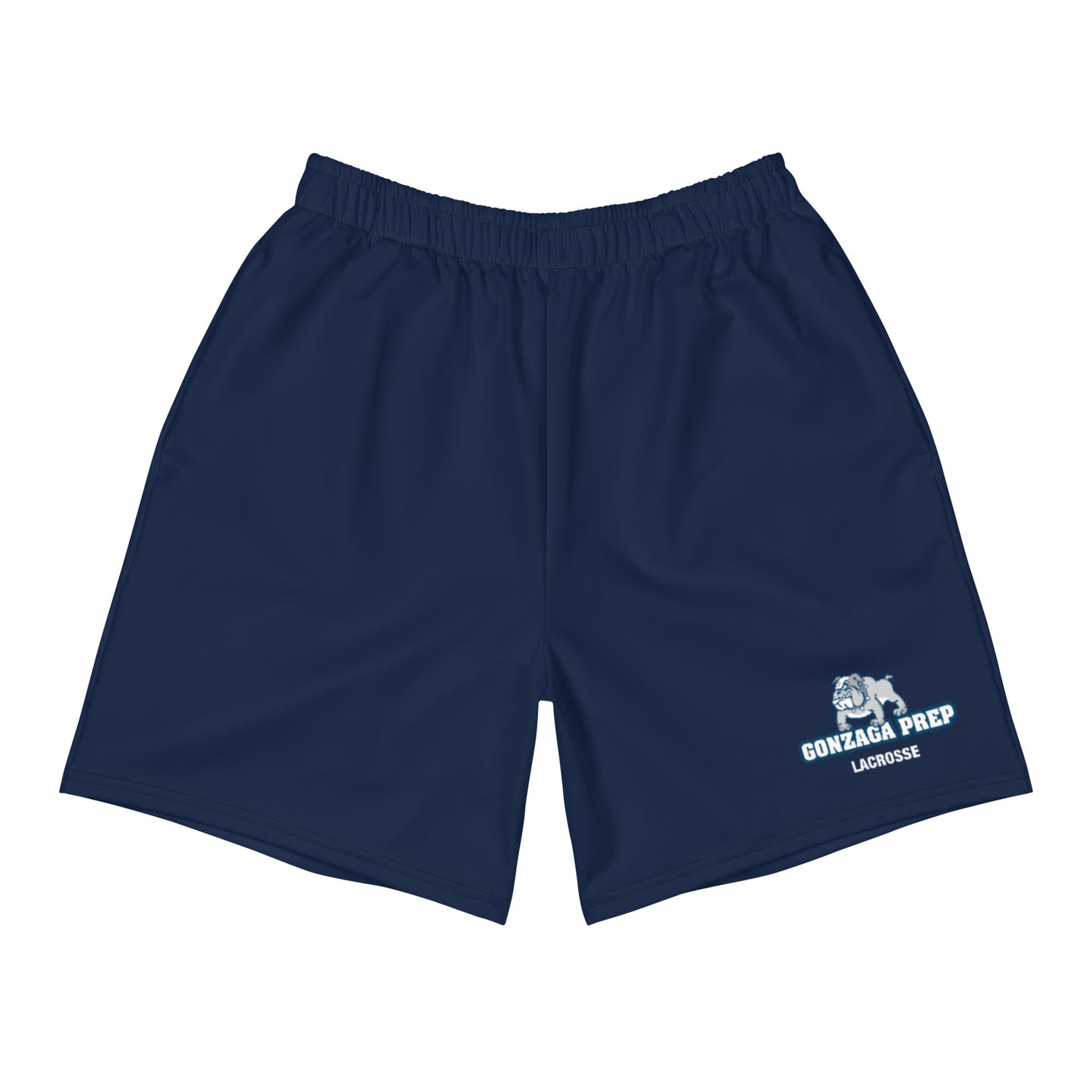 Adult Gonzaga Prep Lacrosse Pocketed Athletic Shorts