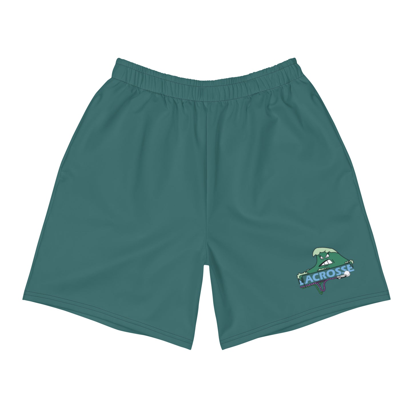 Adult/Youth Tulane Lacrosse Pocketed Athletic Shorts