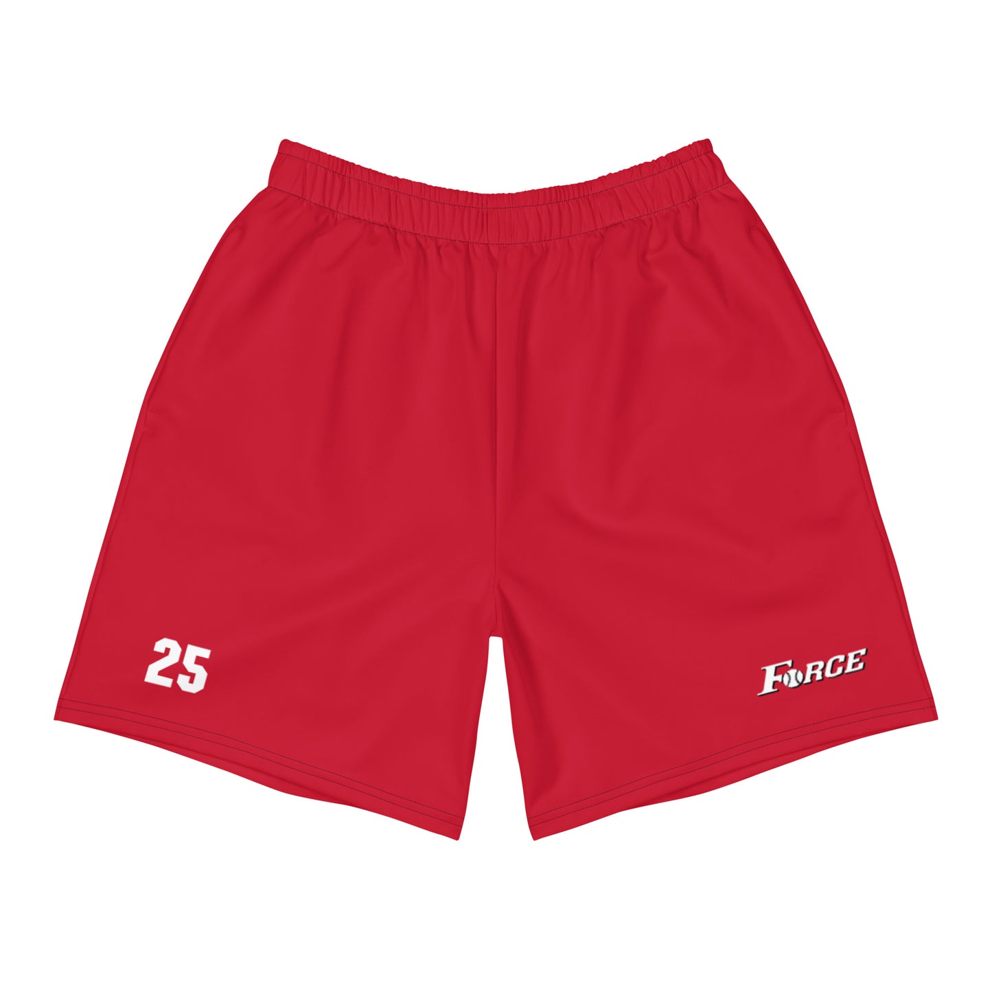 Adult Colorado Force Softball Pocketed Athletic Shorts - Personalized
