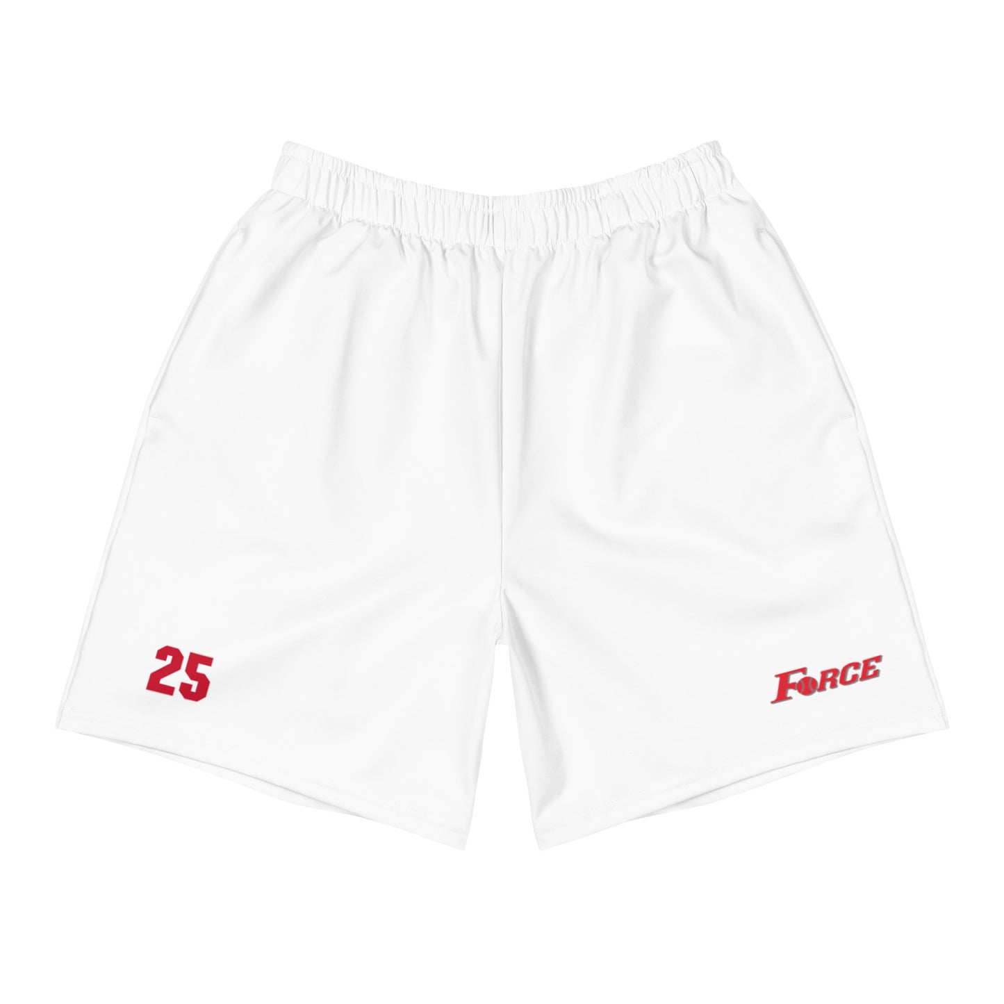 Adult Colorado Force Softball Pocketed Athletic Shorts - Personalized