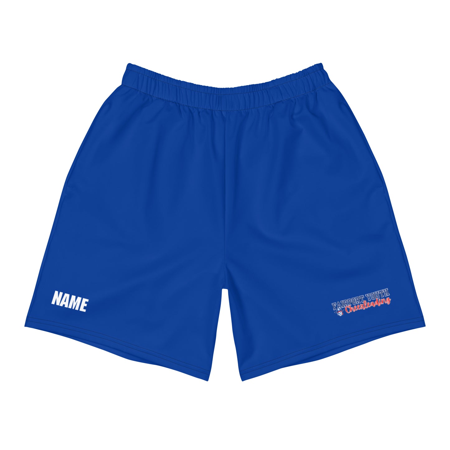 Adult Fairport Youth Football and Cheer Pocketed Athletic Shorts - Personalized
