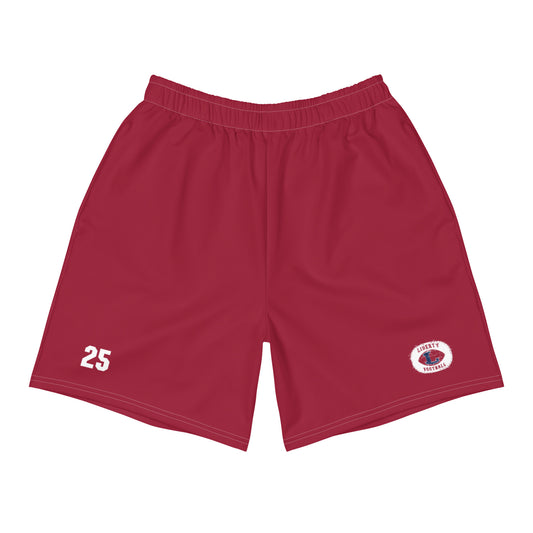 Adult Liberty Football Pocketed Athletic Shorts - Personalized