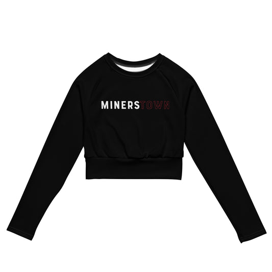 Women's Minerstown Performance Cropped Long Sleeve