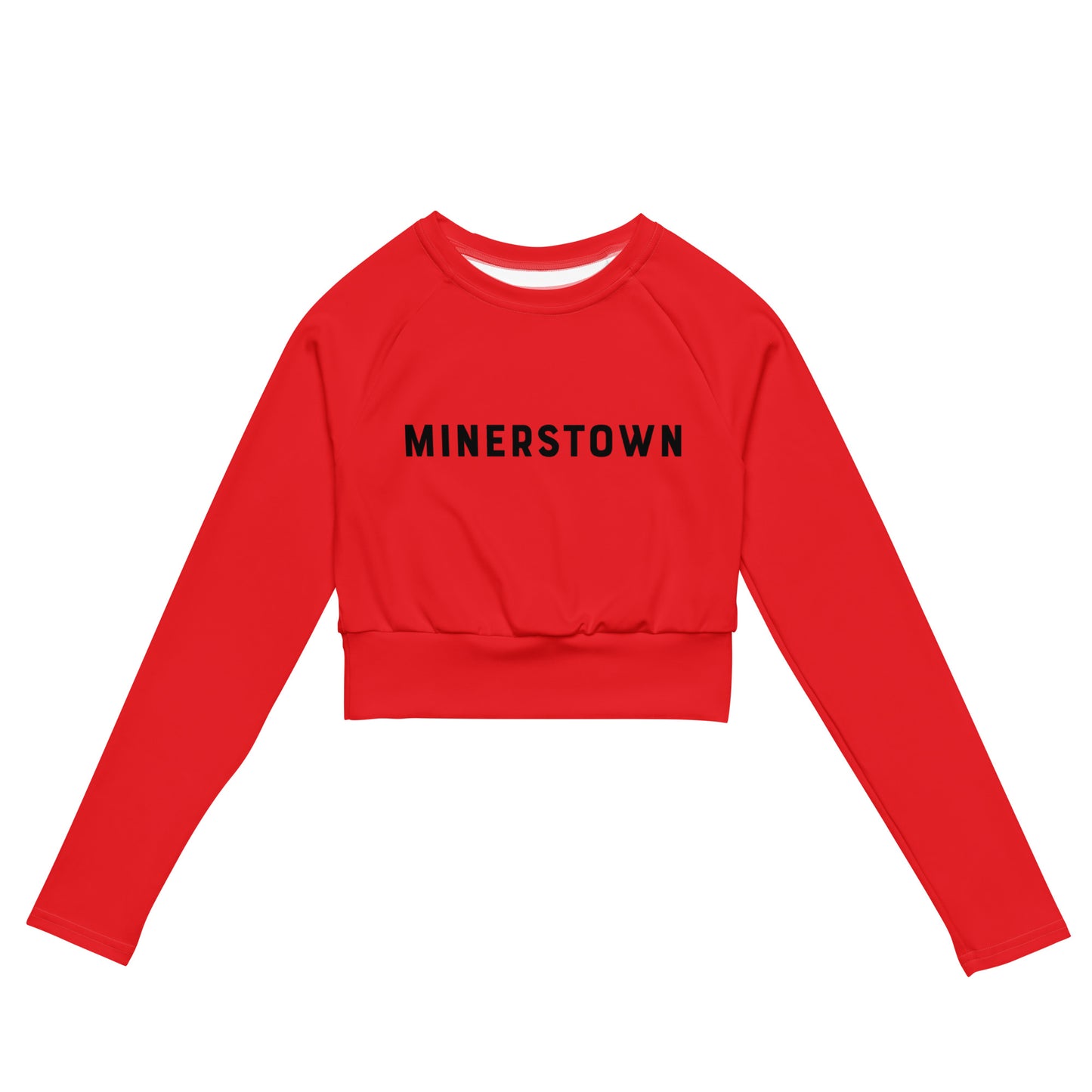 Women's Minerstown Performance Cropped Long Sleeve