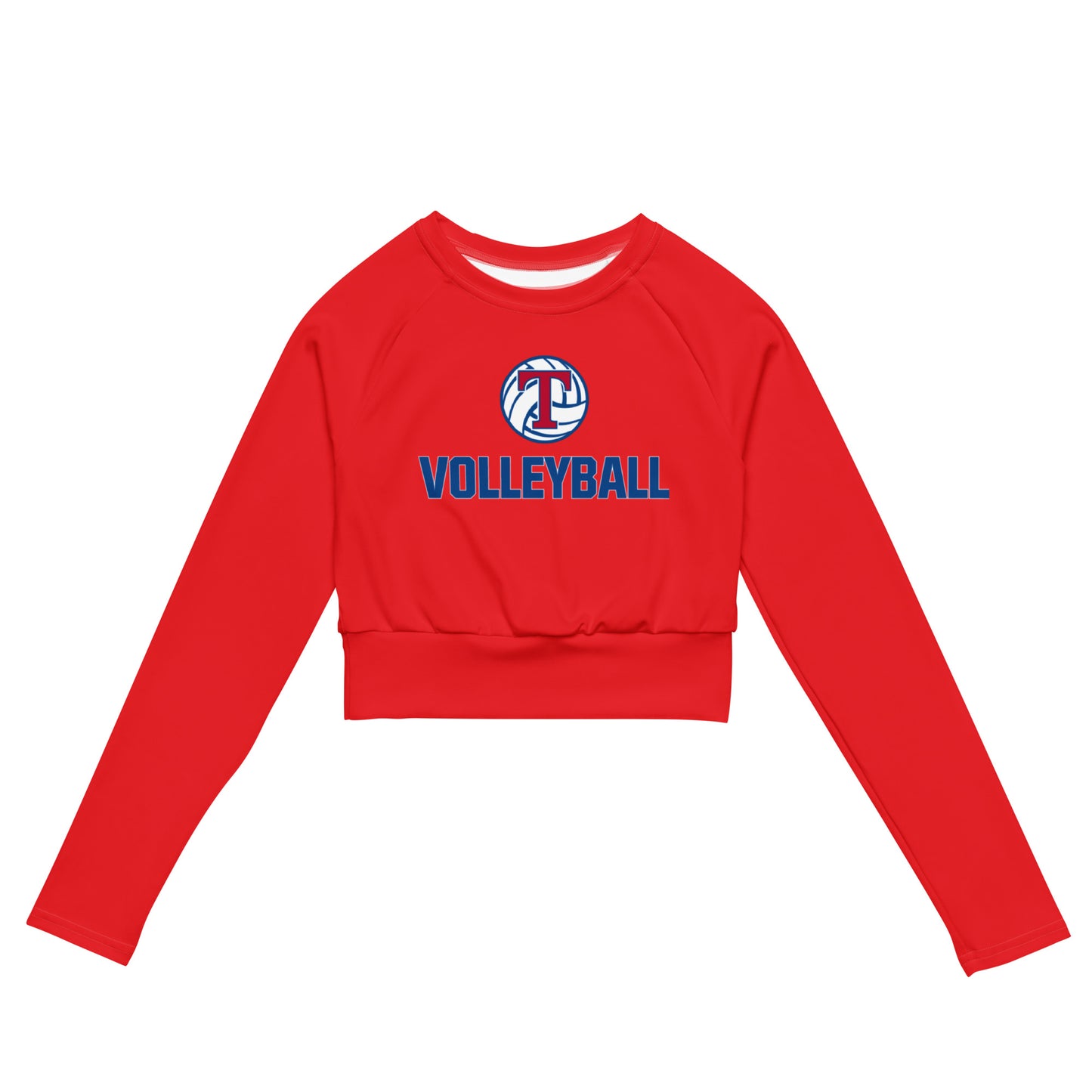 Women's TMHS Volleyball Performance Cropped Long Sleeve