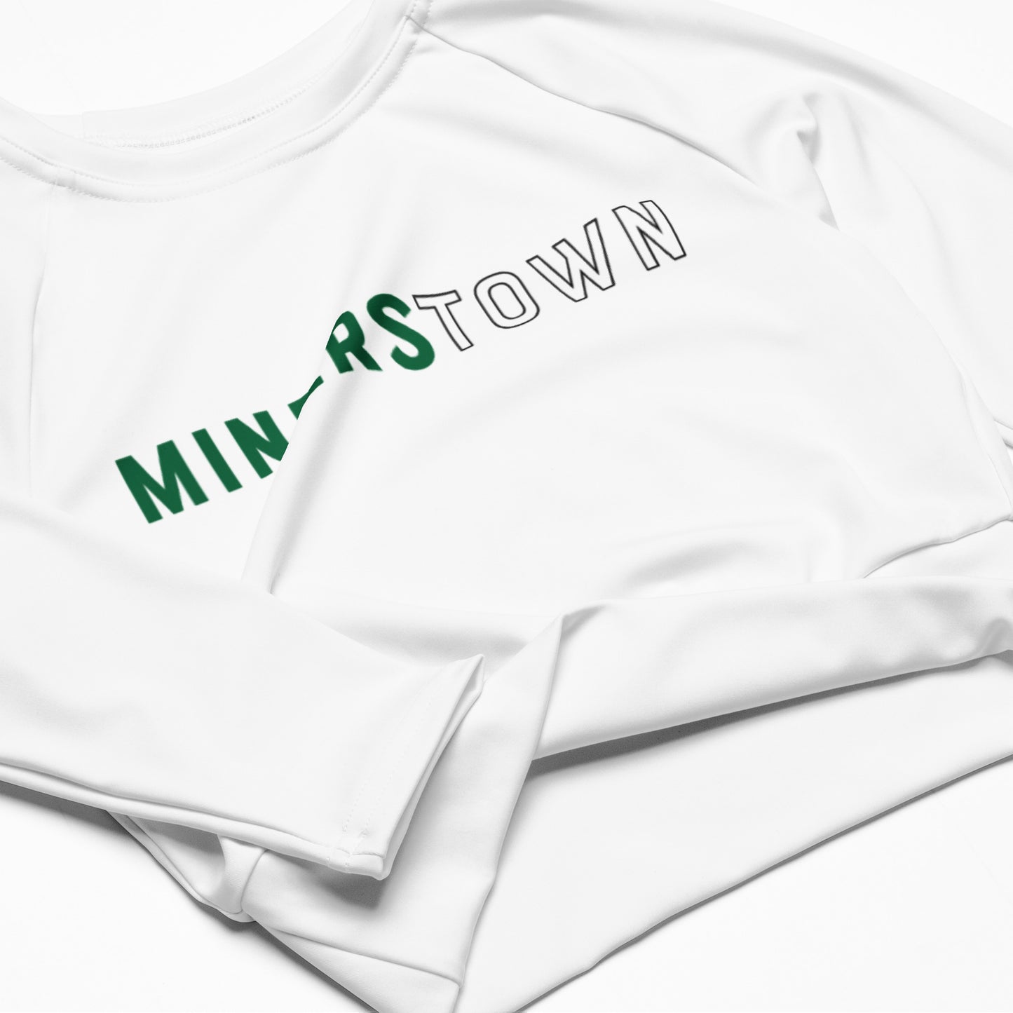 Women's Minerstown Performance Cropped Long Sleeve