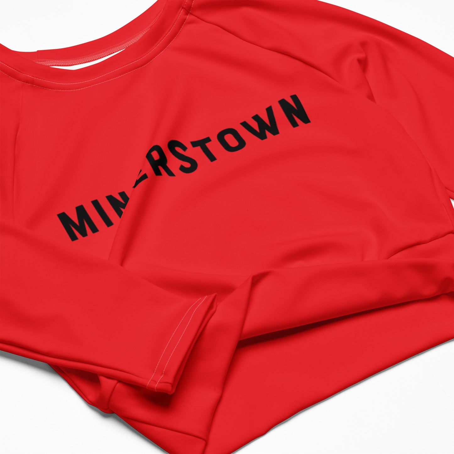 Women's Minerstown Performance Cropped Long Sleeve