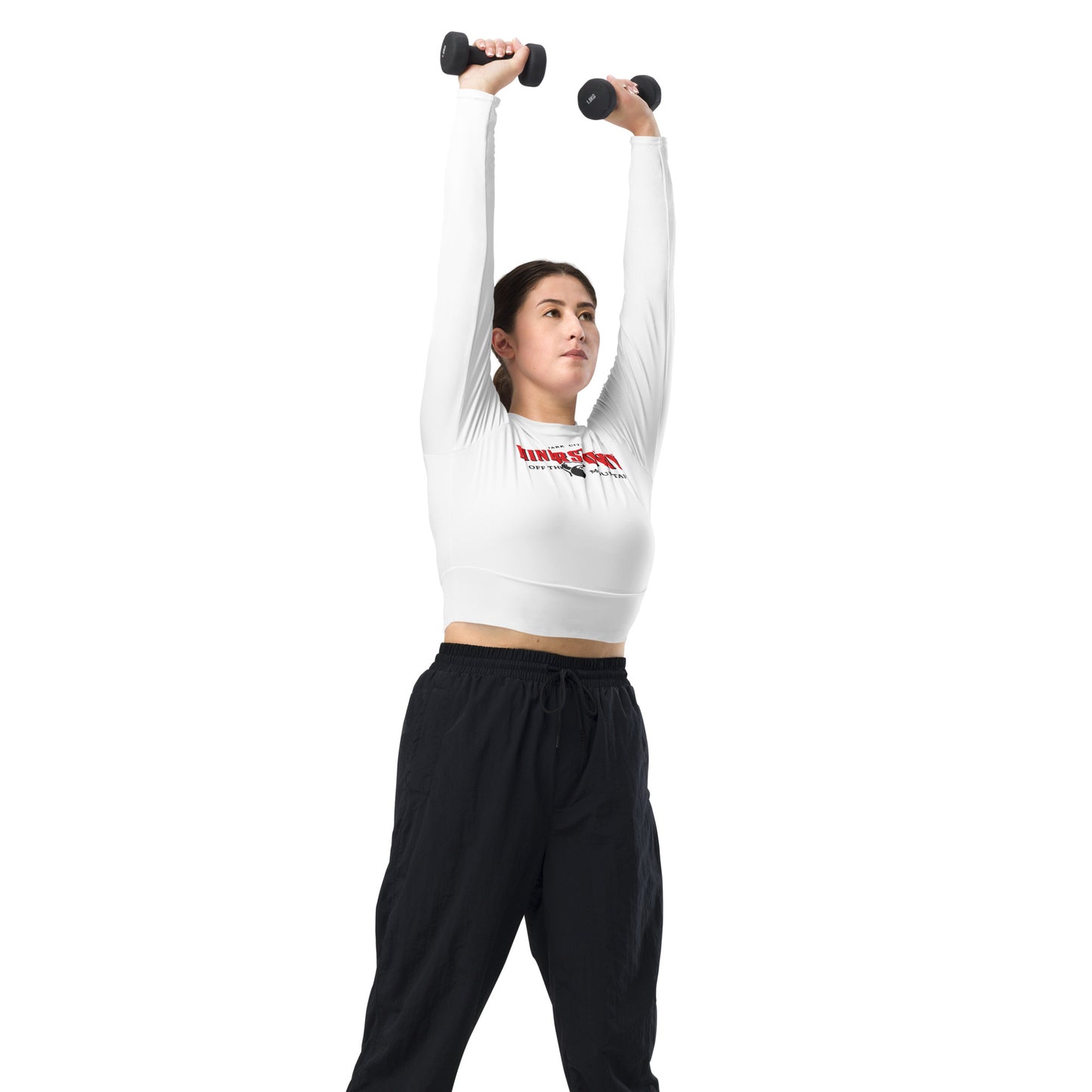 Women's Minerstown Performance Cropped Long Sleeve