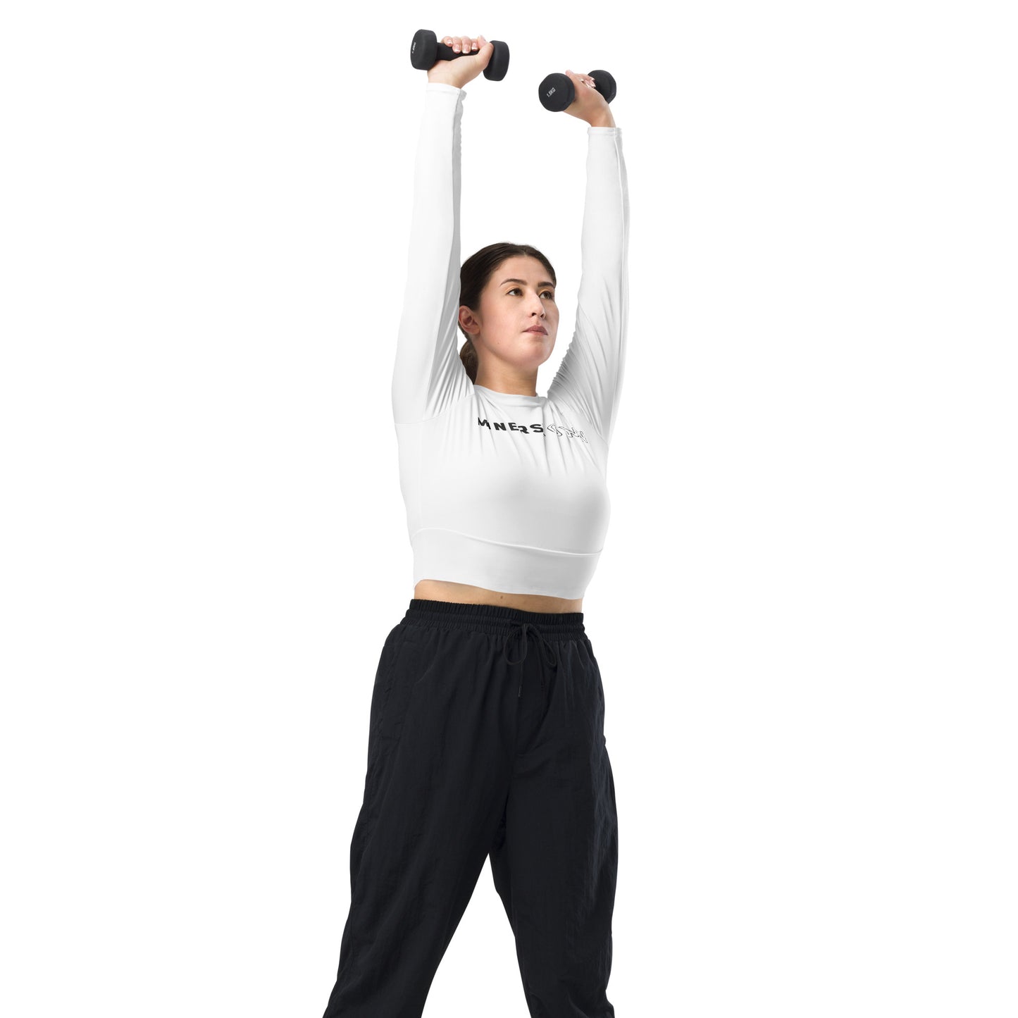 Women's Minerstown Performance Cropped Long Sleeve