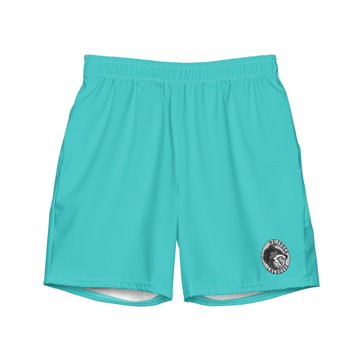 Adult Wolfpack Lacrosse Swim Trunks