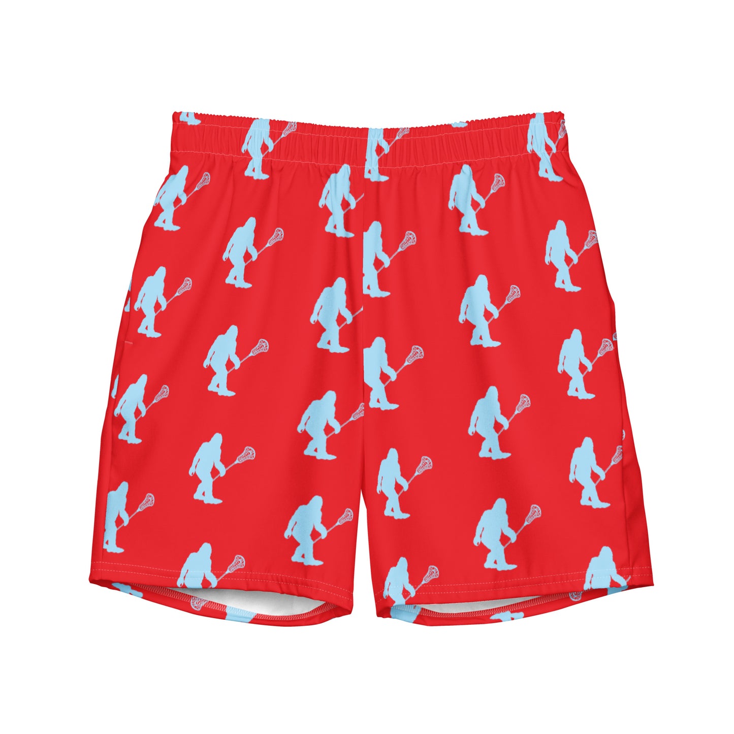 Adult Sasquatch Lacrosse Swim Trunks