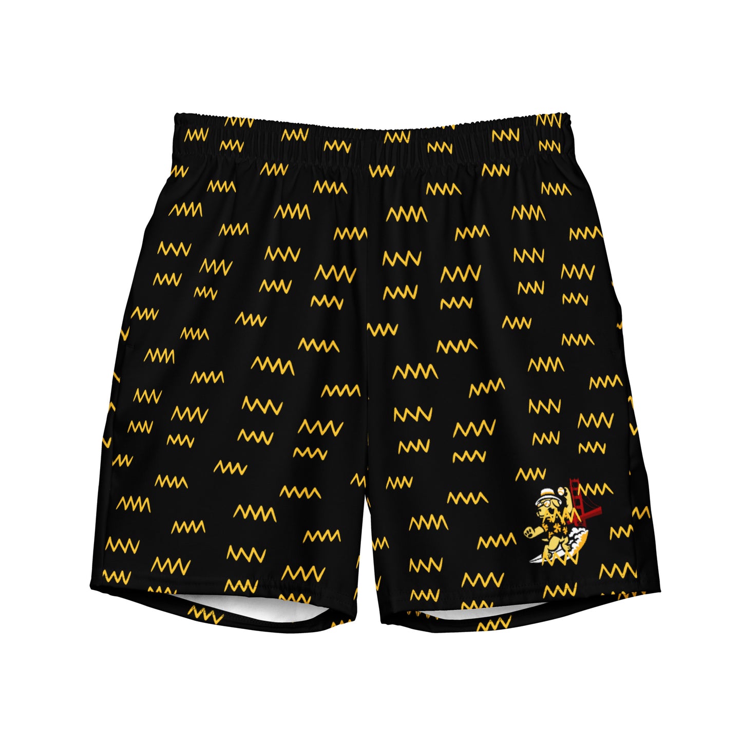 Adult YouthGold Swim Trunks