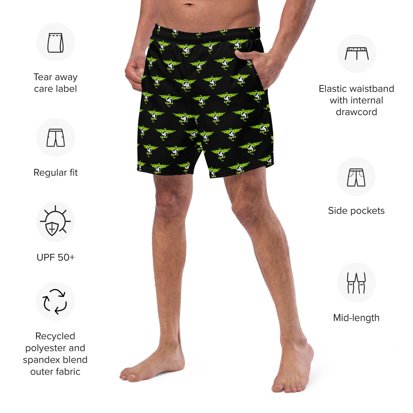 Adult RVA Swim Trunks