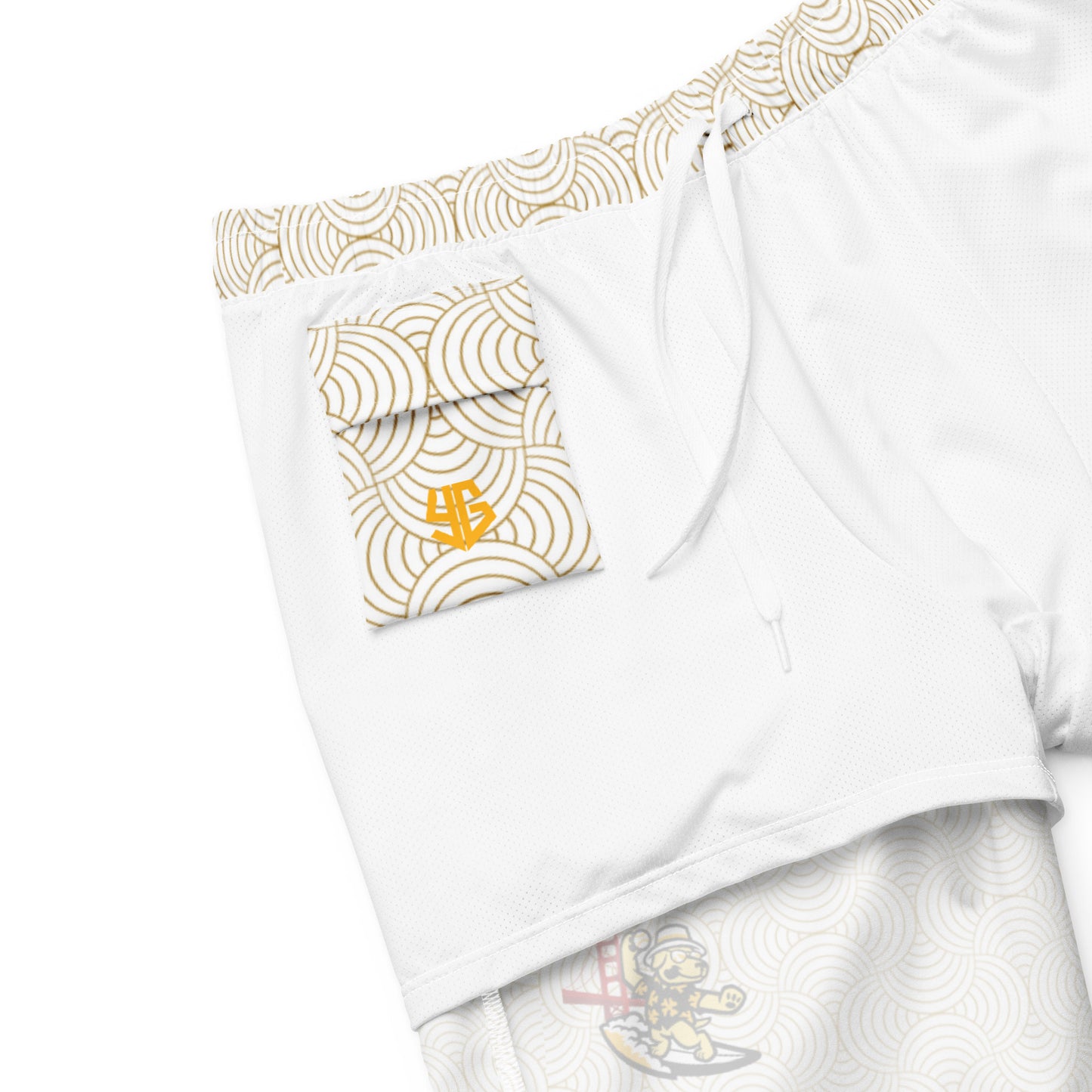 Adult YouthGold Swim Trunks