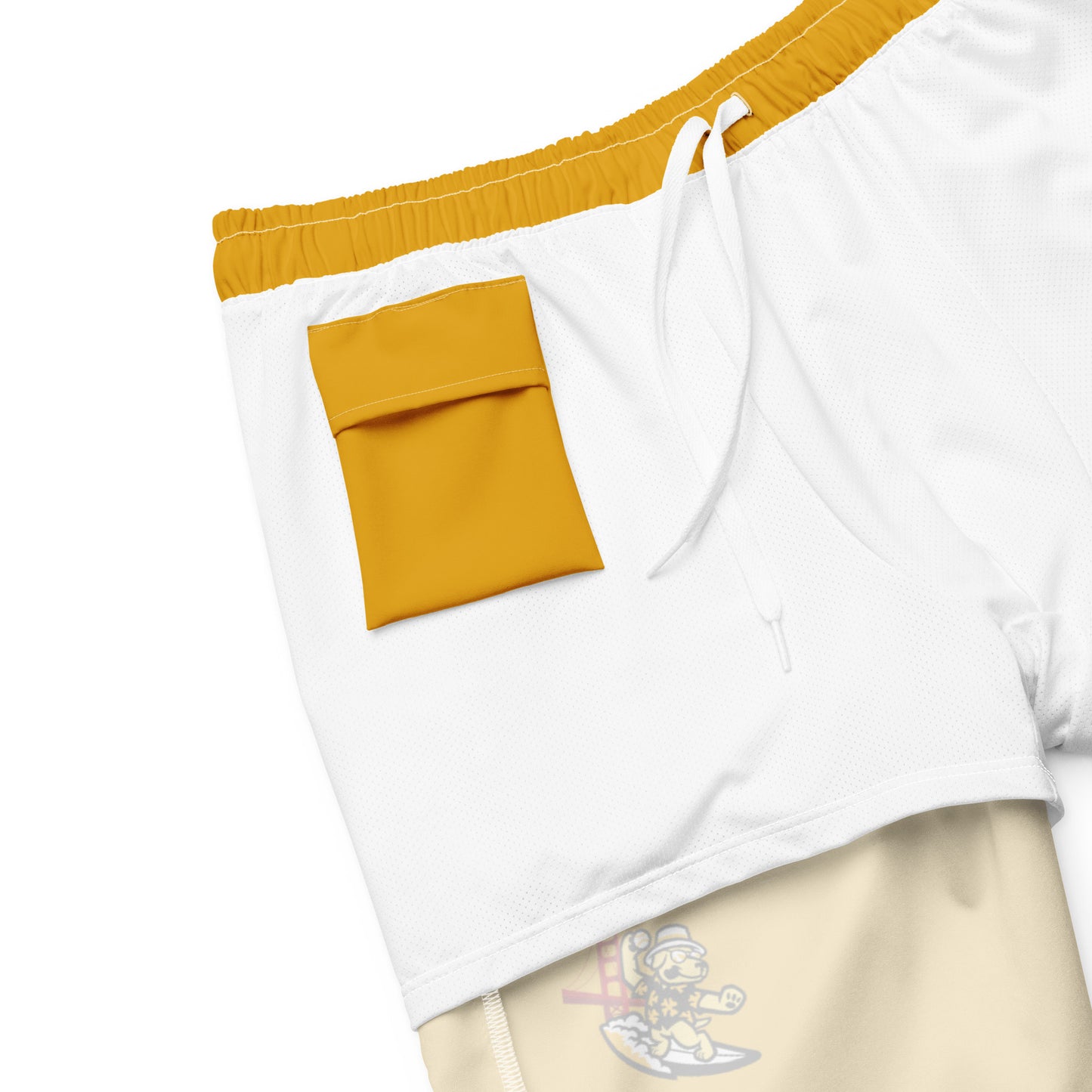 Adult YouthGold Swim Trunks