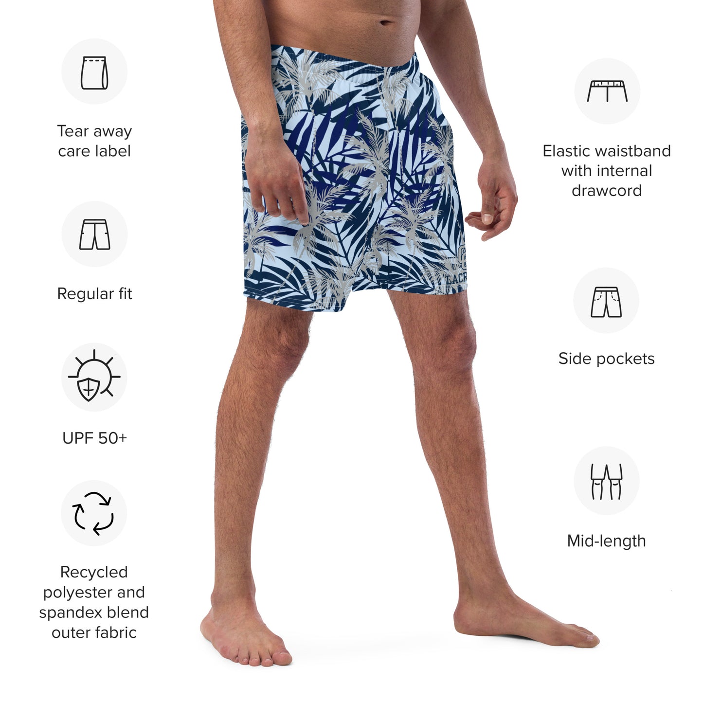 Adult Corner Canyon Lacrosse Swim Trunks