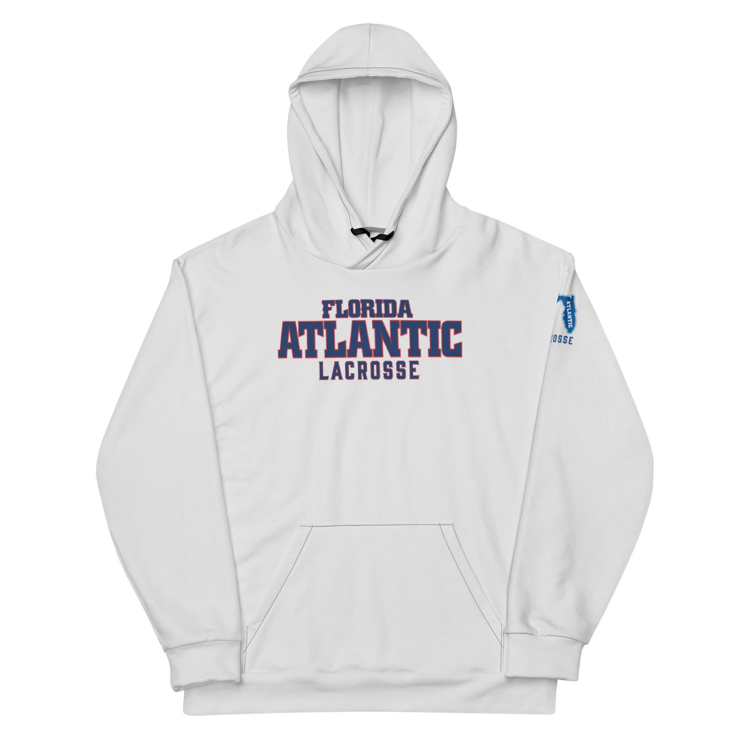 Adult FAU Lacrosse Premium Performance Hoodie
