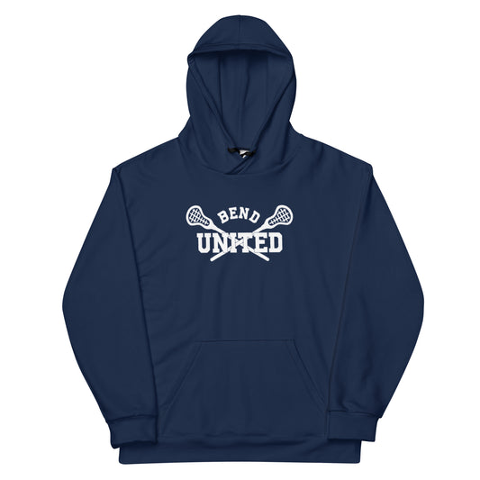 Adult Bend United Lacrosse Performance Hoodie - Personalized