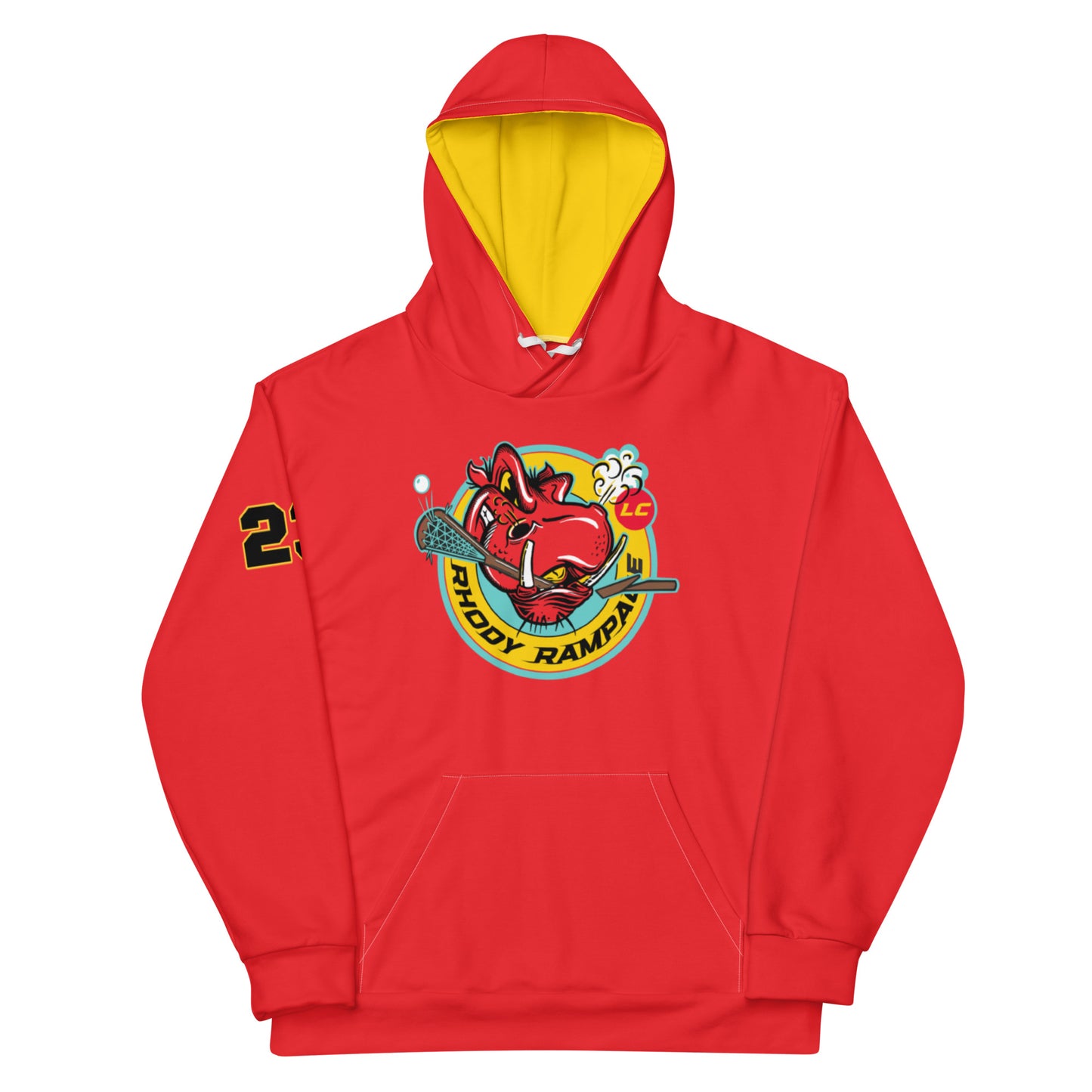 Adult RI Rampage Performance Hoodie - Personalized