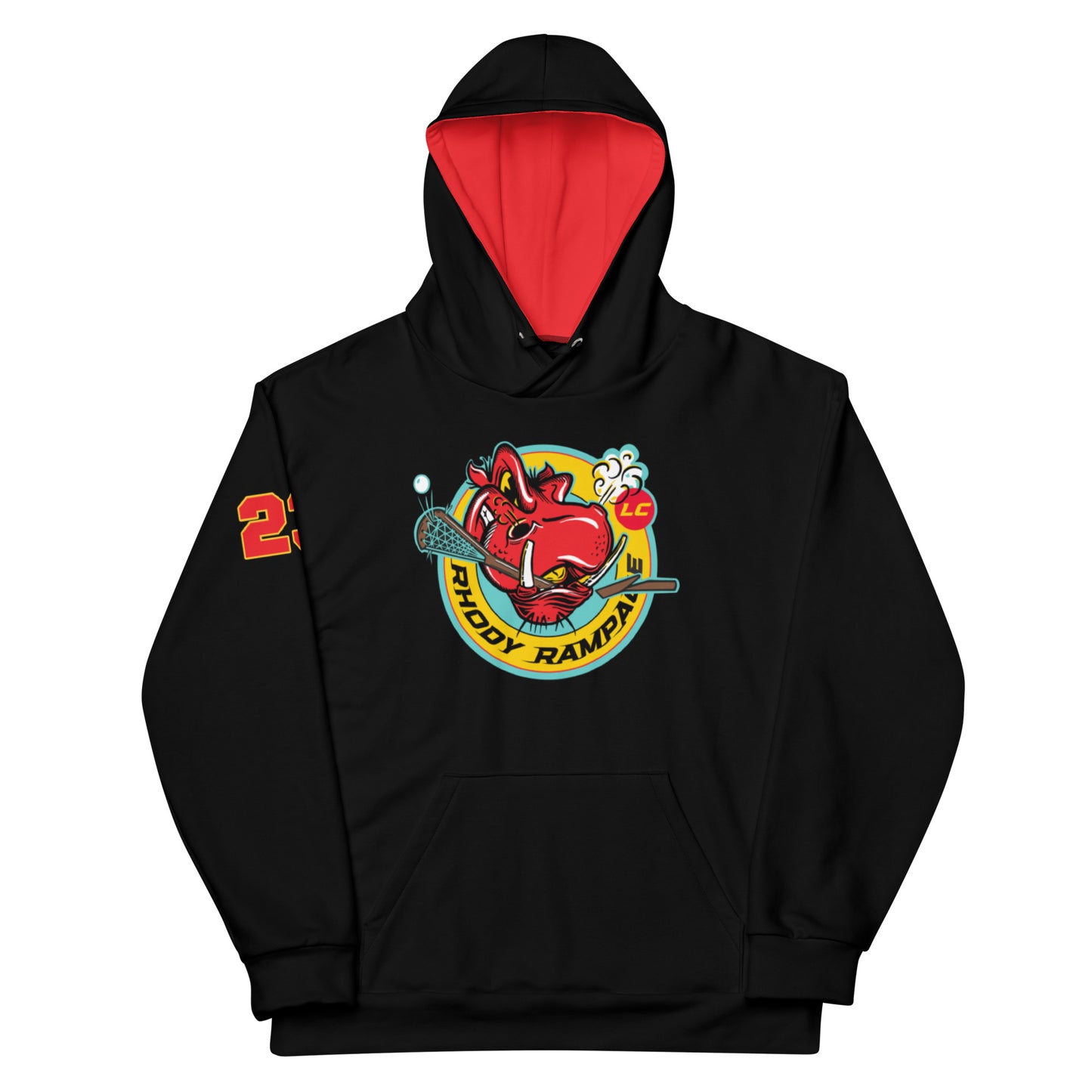 Adult RI Rampage Performance Hoodie - Personalized