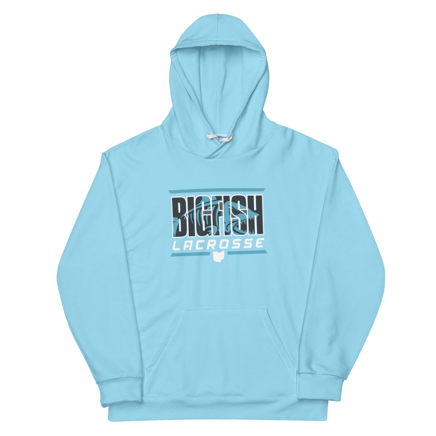 Adult Big Fish Lacrosse Premium Performance Hoodie