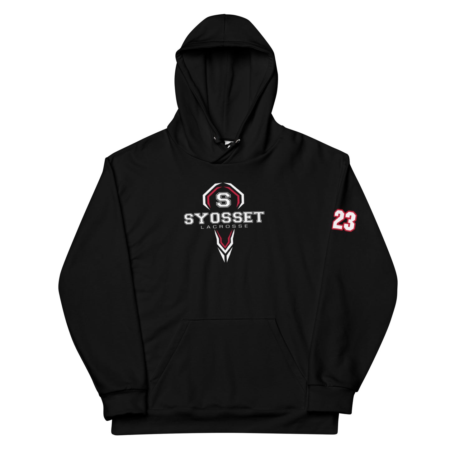 Adult Syosset Lacrosse Performance Hoodie - Personalized