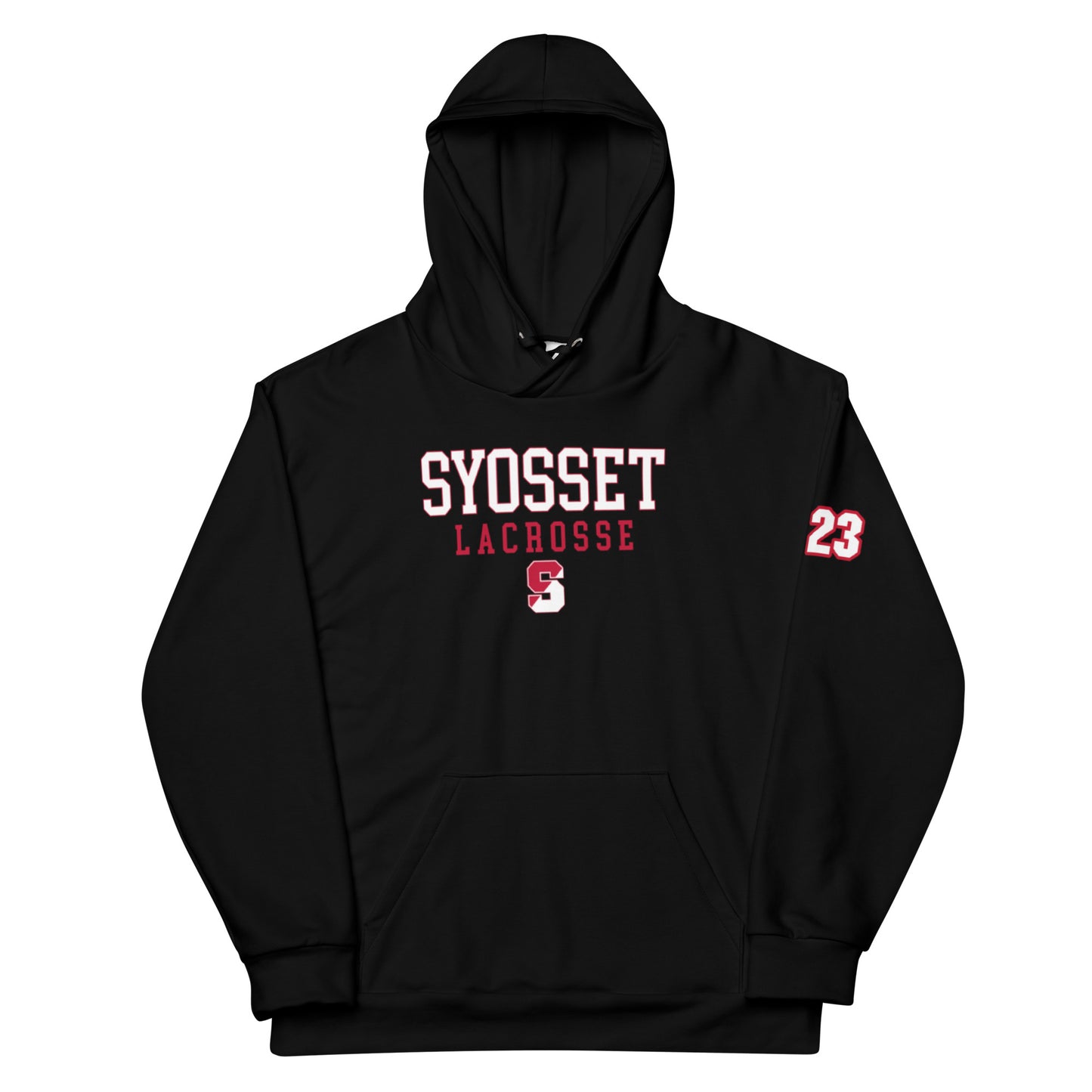 Adult Syosset Lacrosse Performance Hoodie - Personalized