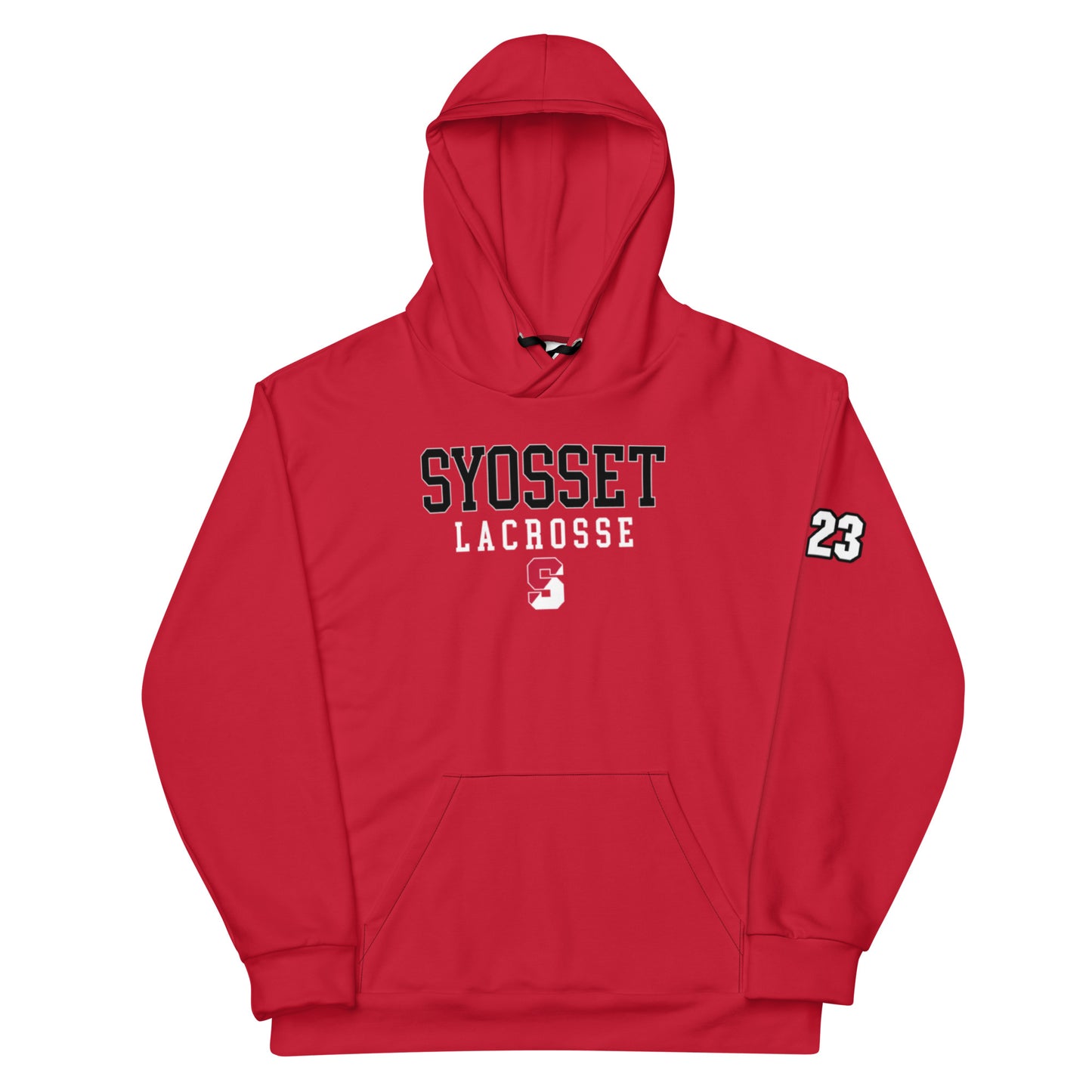 Adult Syosset Lacrosse Performance Hoodie - Personalized