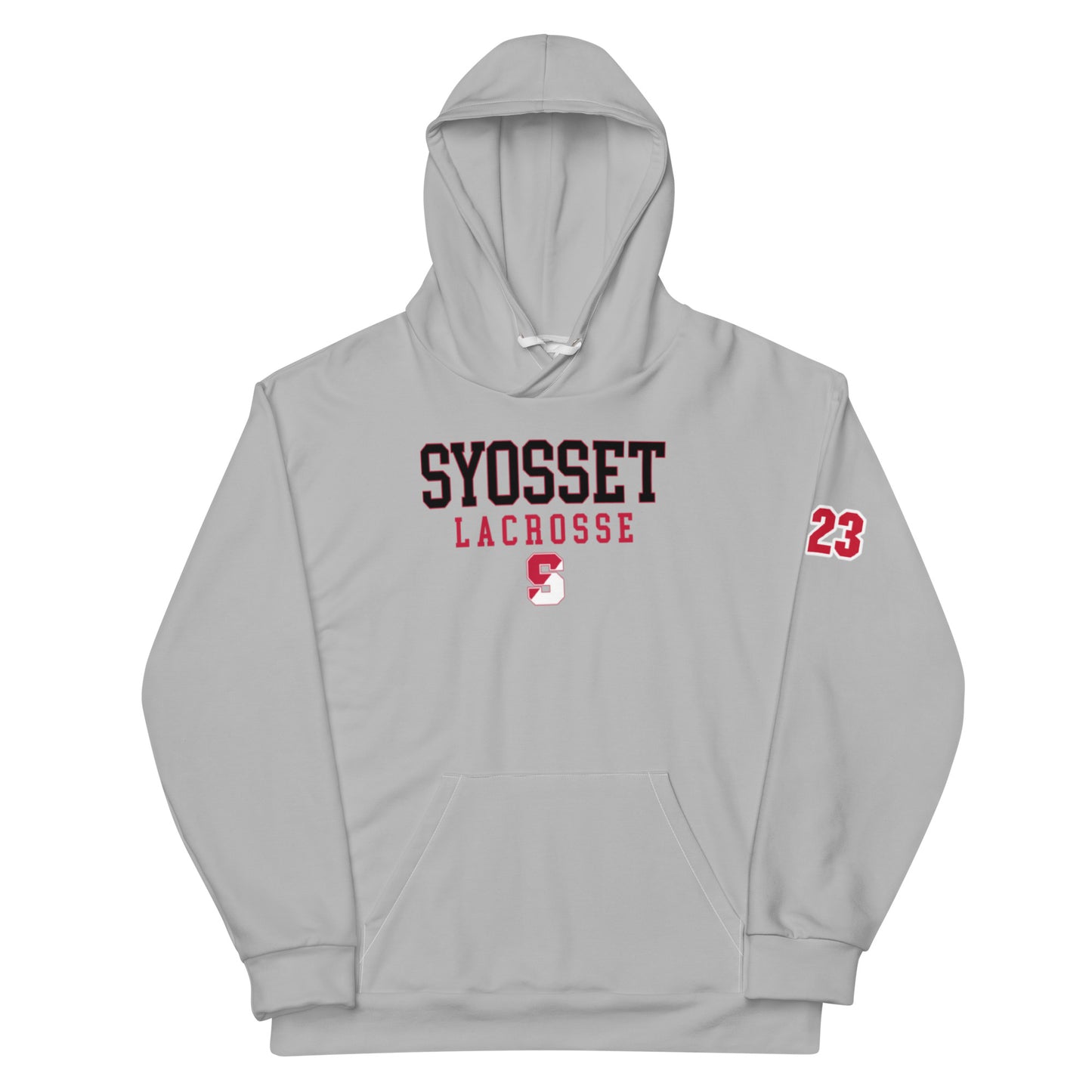 Adult Syosset Lacrosse Performance Hoodie - Personalized