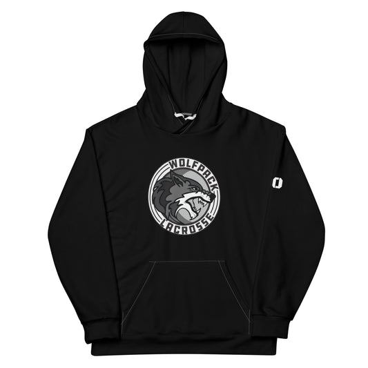Personalizable - Adult Wolfpack Lacrosse Premium Performance Hoodie