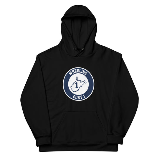 Adult Wheeling Post 1 Premium Performance Hoodie