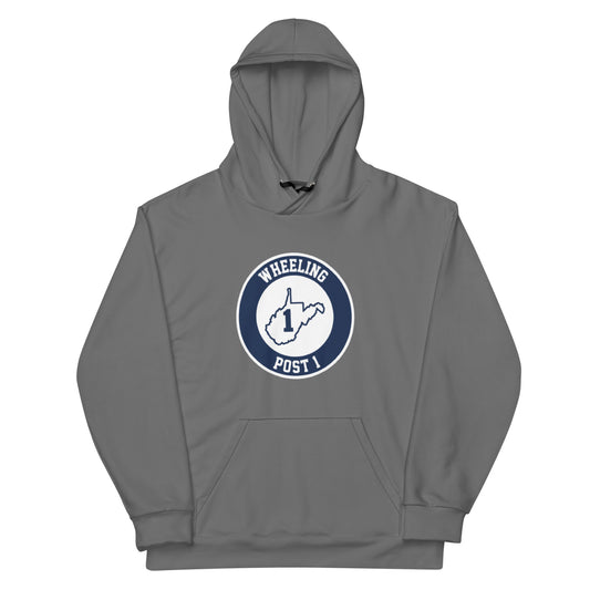 Adult Wheeling Post 1 Premium Performance Hoodie