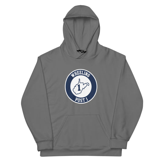 Adult Wheeling Post 1 Premium Performance Hoodie