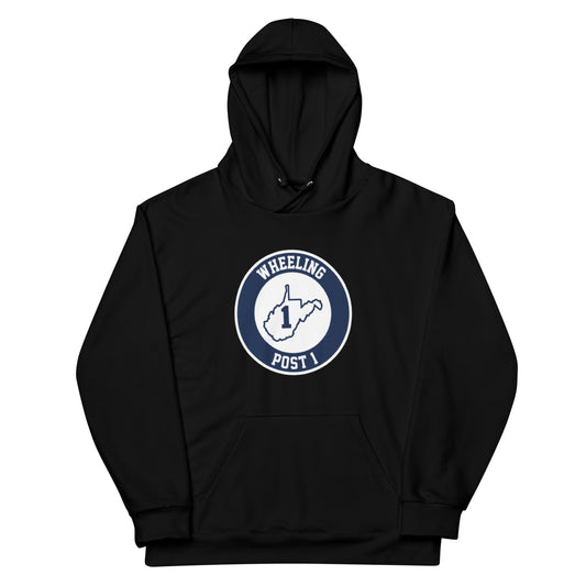 Adult Wheeling Post 1 Premium Performance Hoodie