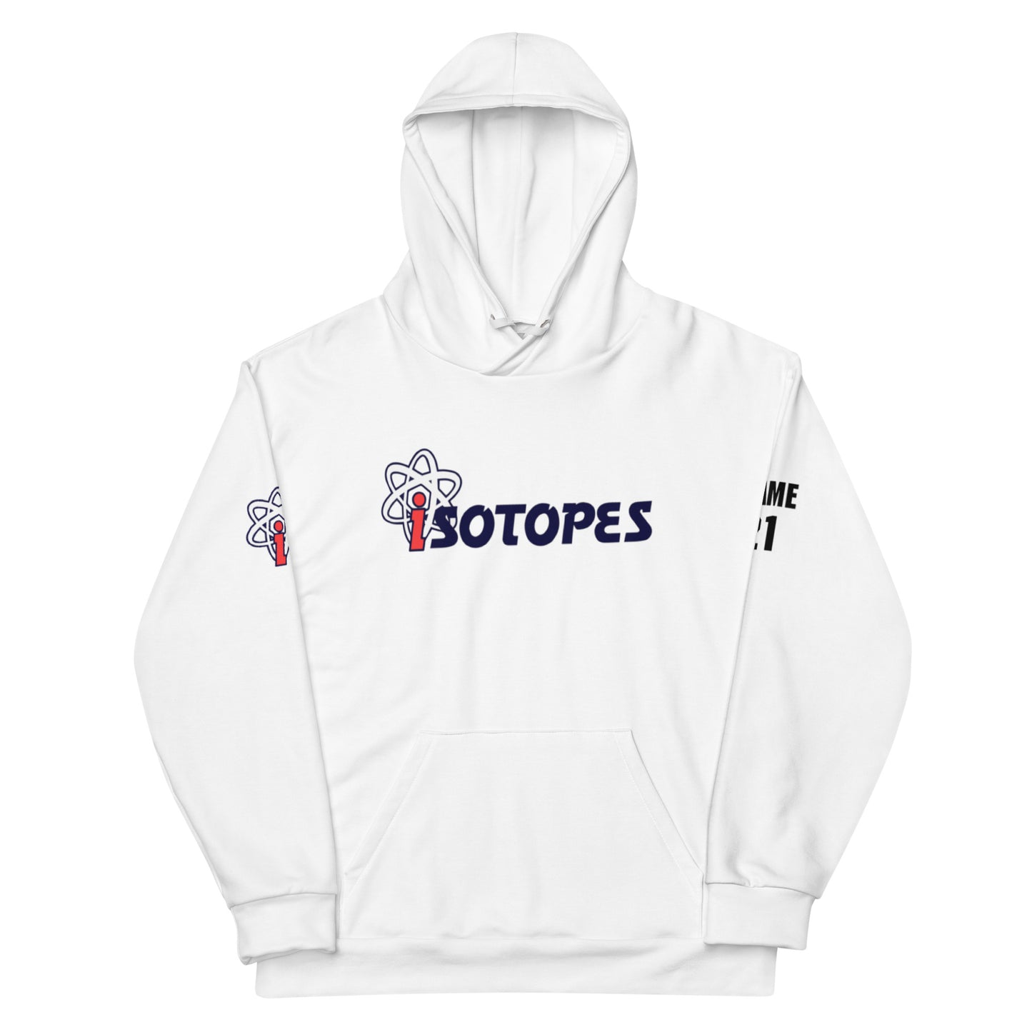 Adult Isotopes Lacrosse Corner Premium Performance Hoodie