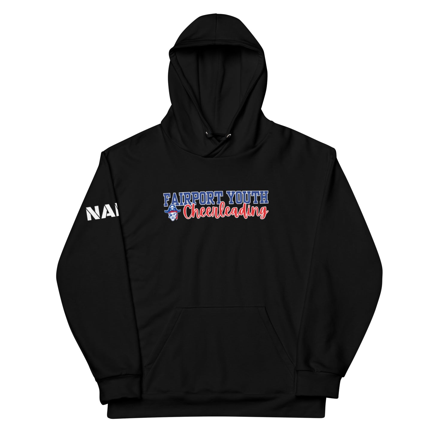 Adult Fairport Youth Football and Cheer Premium Performance Hoodie - Personalized
