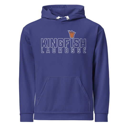 Adult Kingfish Lacrosse Premium Performance Hoodie