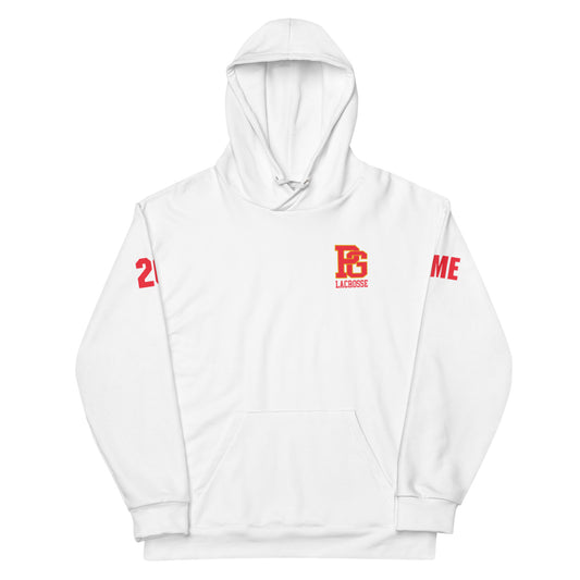 Adult Pacific Grove High School Men's Lacrosse Premium Performance Hoodie - Personalized