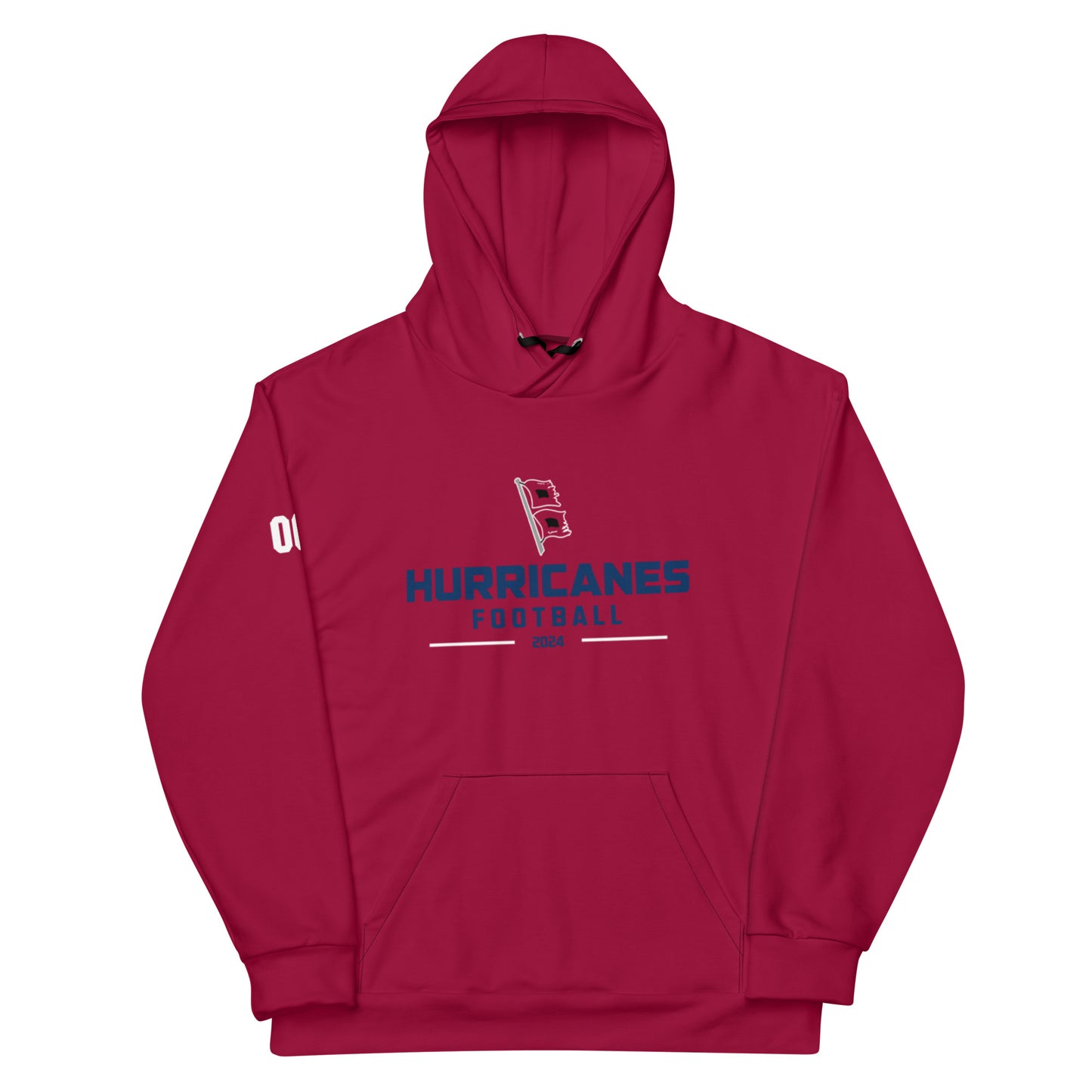 Adult Liberty Football Premium Performance Hoodie - Personalized