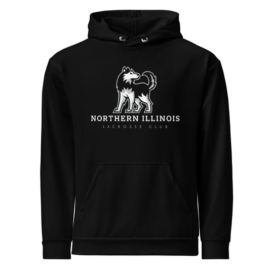 Adult NIU Lacrosse Premium Performance Hoodie