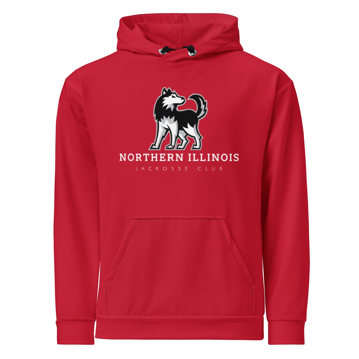 Adult NIU Lacrosse Premium Performance Hoodie